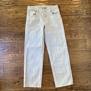 American Eagle Jeans Womens 2 Stovepipe Stretch Light Wash Denim